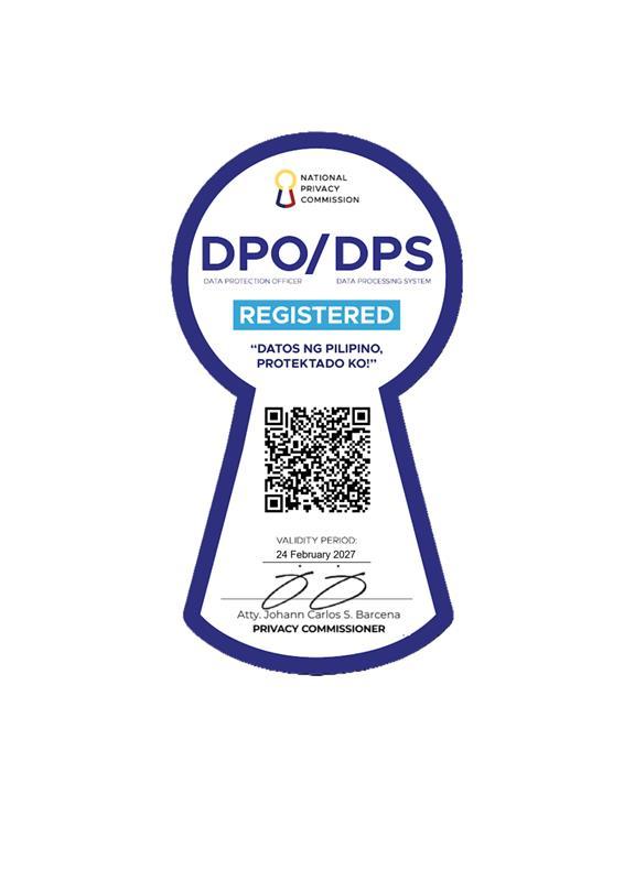 NPC (Philippines) Seal of Registration