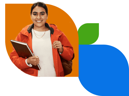 IDP student seen with a smile after creating an account with IDP