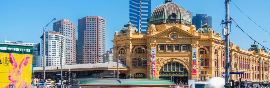 melbourne australia cityscape