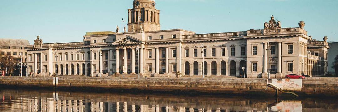 Wide Image of an university in Ireland