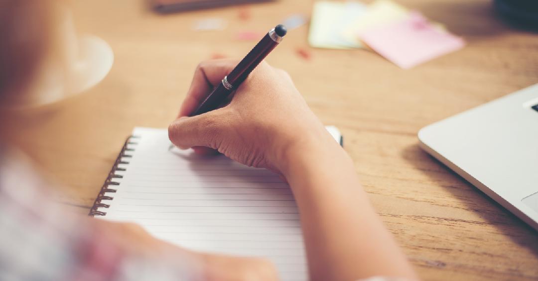 Writing some text