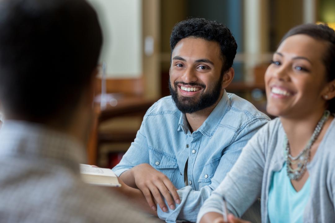 group-of-students-talking-together