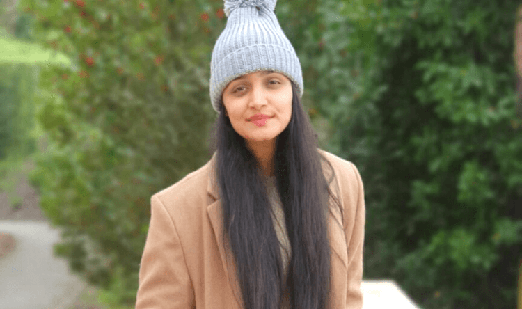 A casual photograph of Shatabdi, IDP student alumni