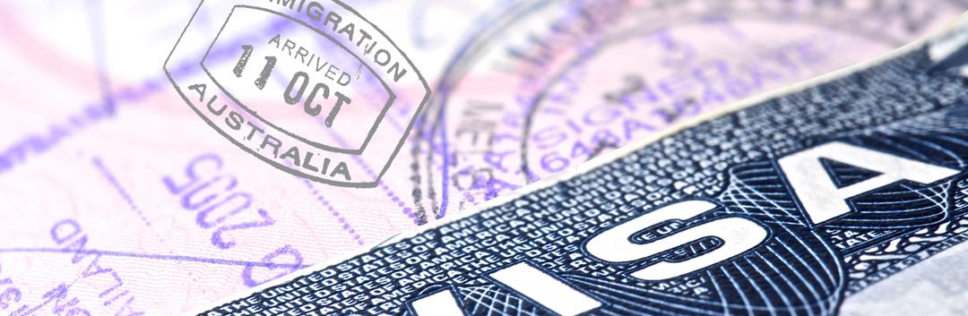 Image of an Australian student visa