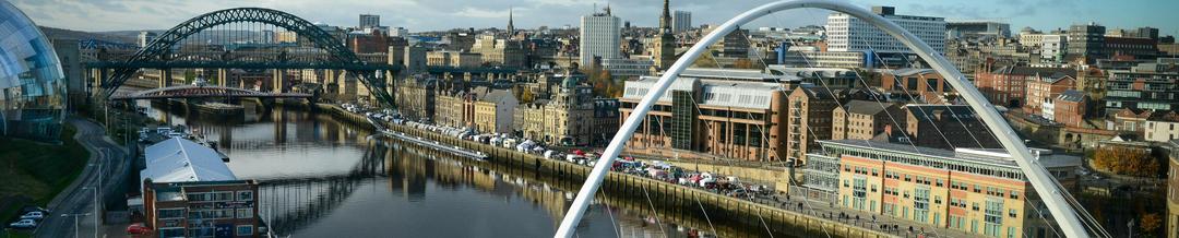 A wide landscape in Newcastle