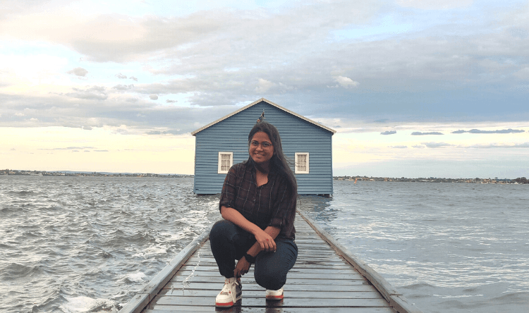 A casual photograph of Nikita, IDP student alumni from India
